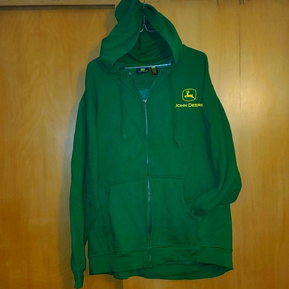John Deere Other - John Deere Graphic Zip Hoodie XXL